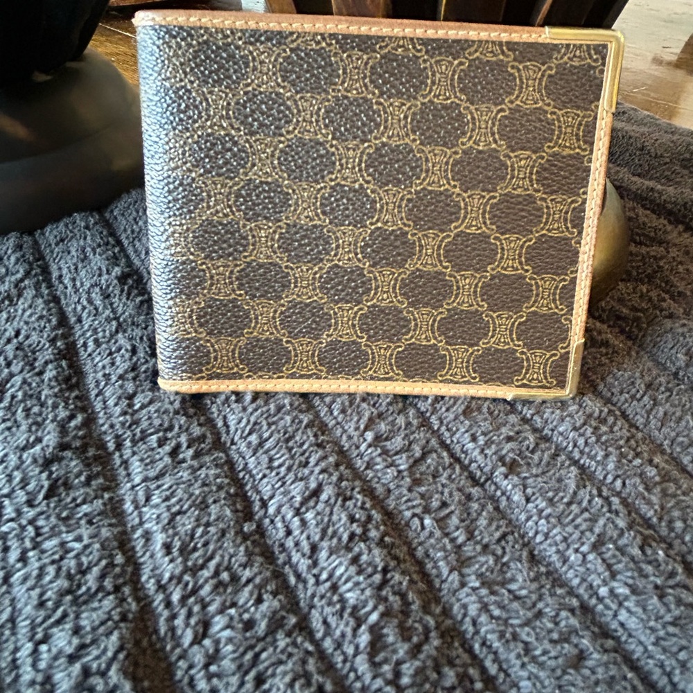 Celine Brown Monogram Wallet - image 2
